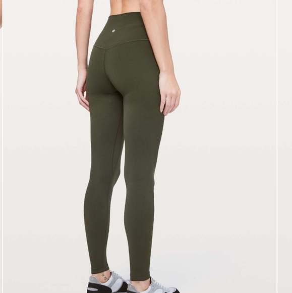 Lululemon Align Pant *Full Length 28"Dark Olive - Picture 2 of 8
